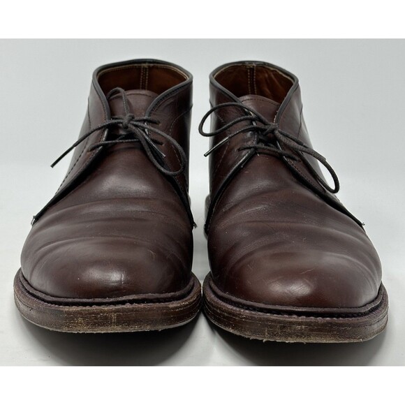 Alden Chukka Boots Men’s 11 B/D Brown Chromexcel Lace Up Leather Sole Shoes main image 7
